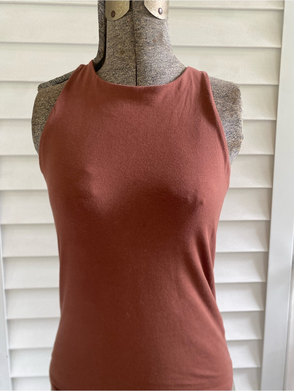 Old Navy Women's High-Neck Tank Top - Rust